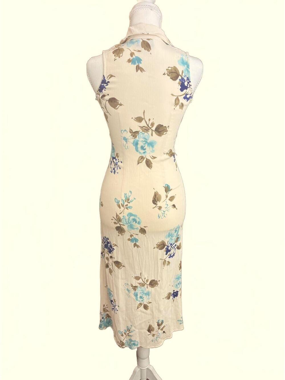90's cottagecore grunge casual maxi summer dress XS - Picture 2 of 8
